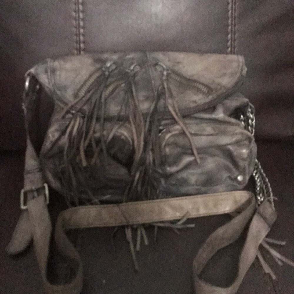 Tarnish shoulder bag